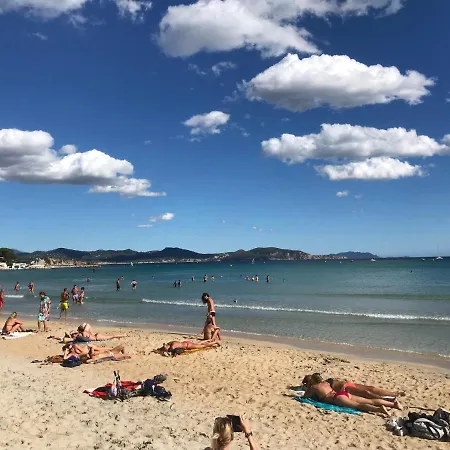 Blue Summer Vibes For 4p, Ac, Parking, Beachfront, Access -5 * La Ciotat